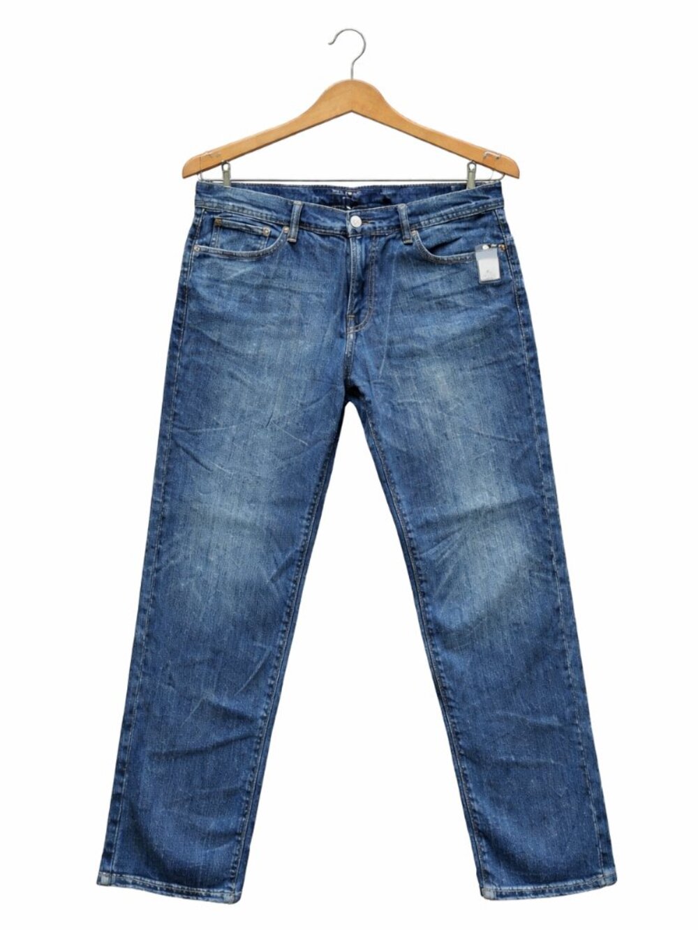 Lucky Brand 221 Straight Jeans 36x32 Medium Wash NWT $99 Retail